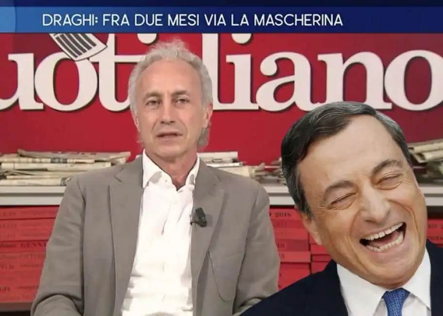 marco travaglio mario draghi