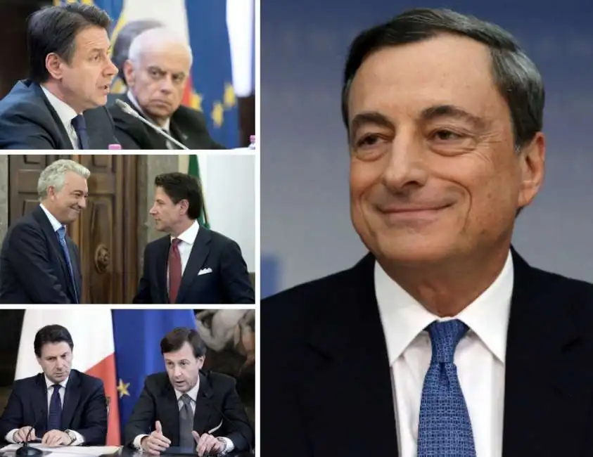 mario draghi giuseppe conte domenico arcuri gennaro vecchione fabrizio palermo