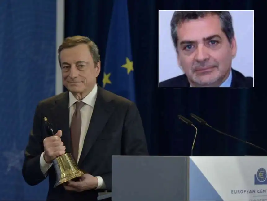 mario draghi giuseppe siani 