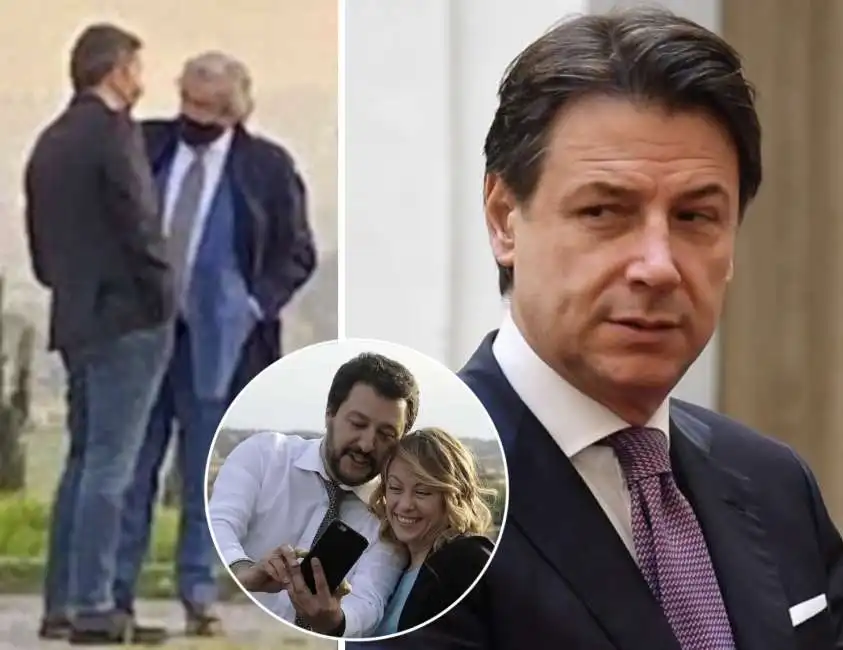 matteo renzi marco mancini salvini giorgia meloni