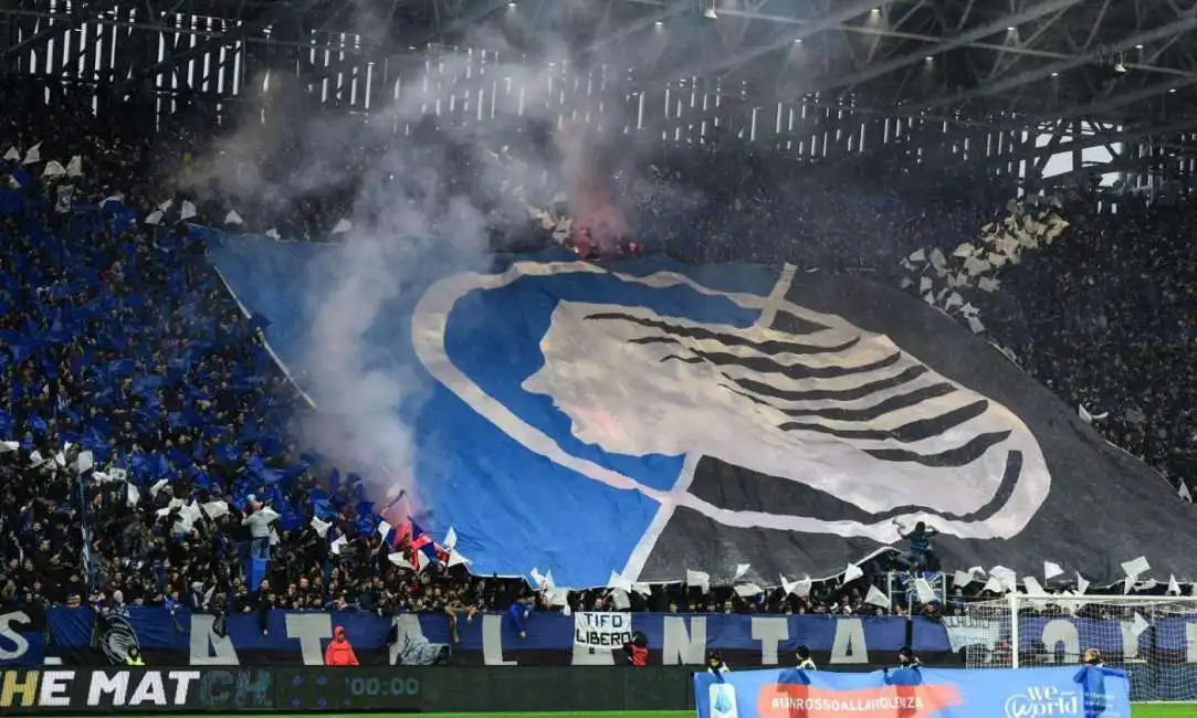 tifosi atalantini allo stadio