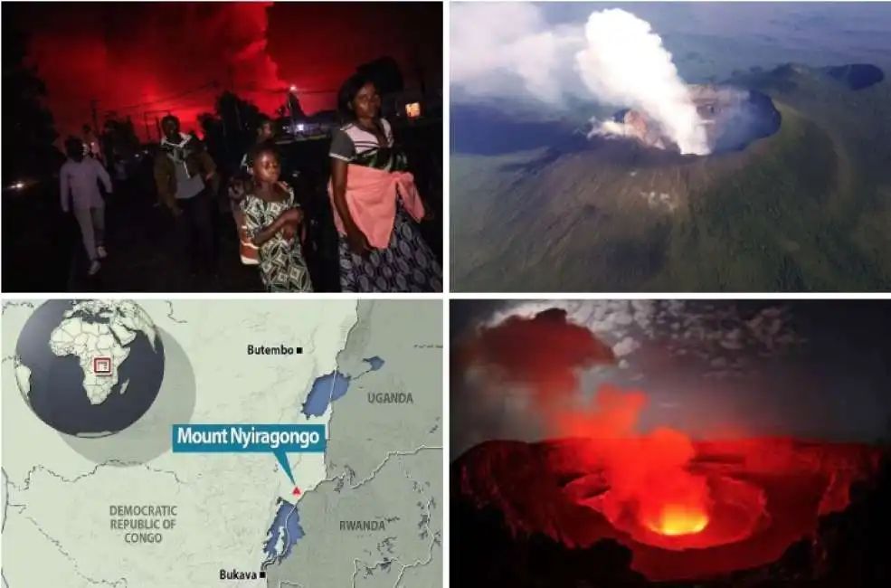 vulcano nyiragongo congo