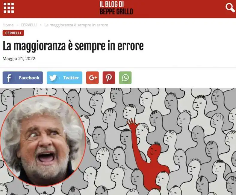 beppe grillo post blog