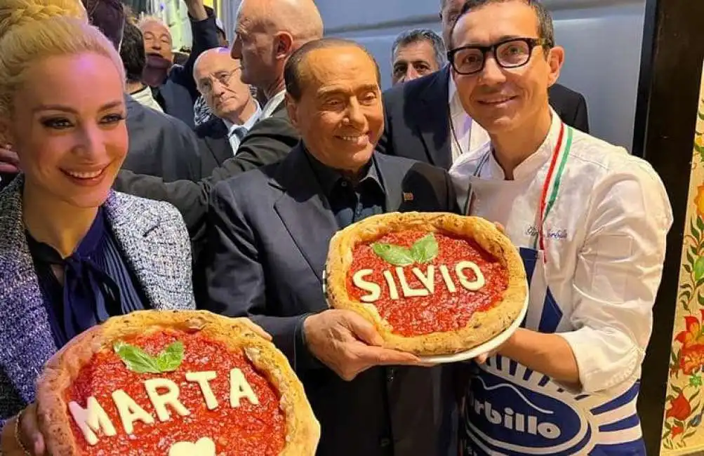 berlusconi sorbillo marta fascina napoli