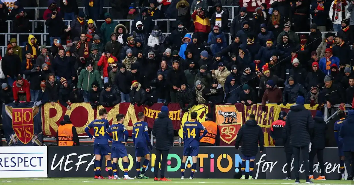 bodo roma tifosi giallorossi