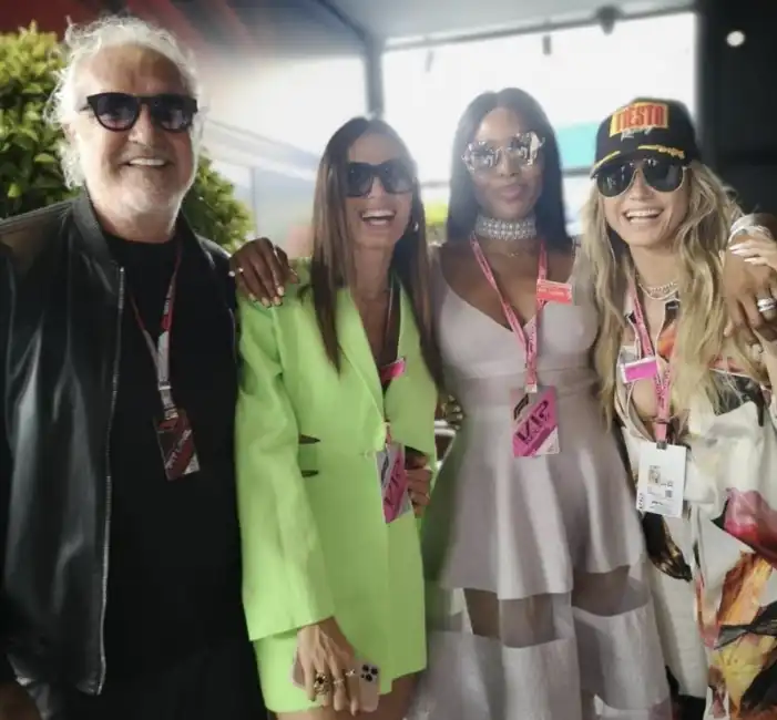 briatore gregoraci heidi klum naomi campbell