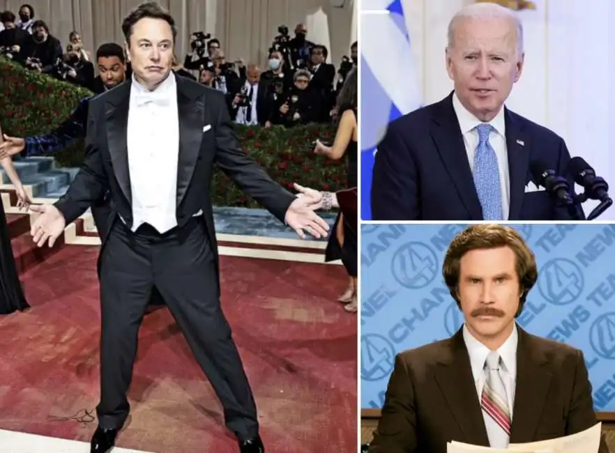 elon musk joe biden will ferrel 