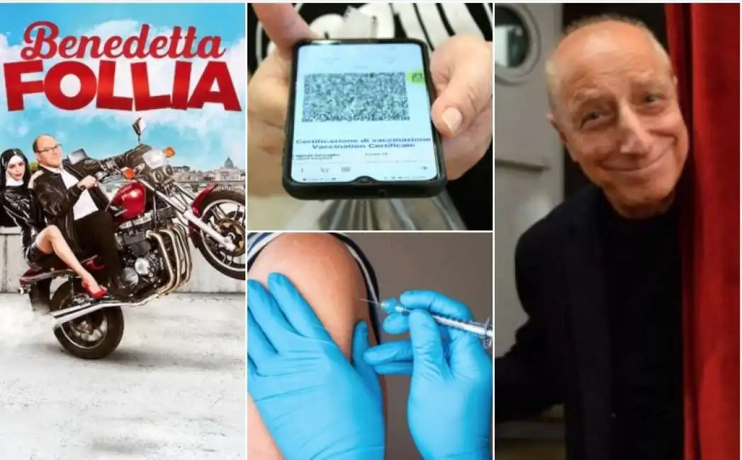 finta vaccinazione attore pippo franco benedetta follia