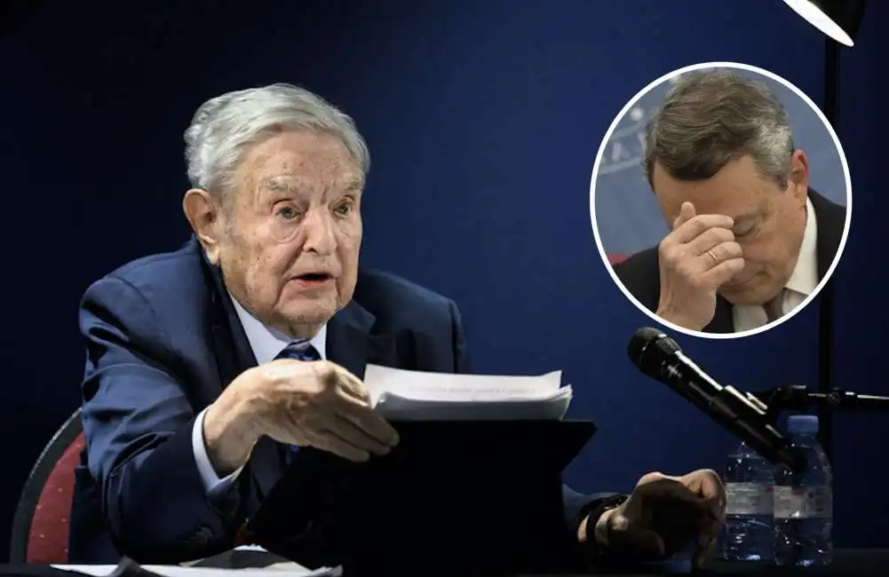 george soros mario draghi 