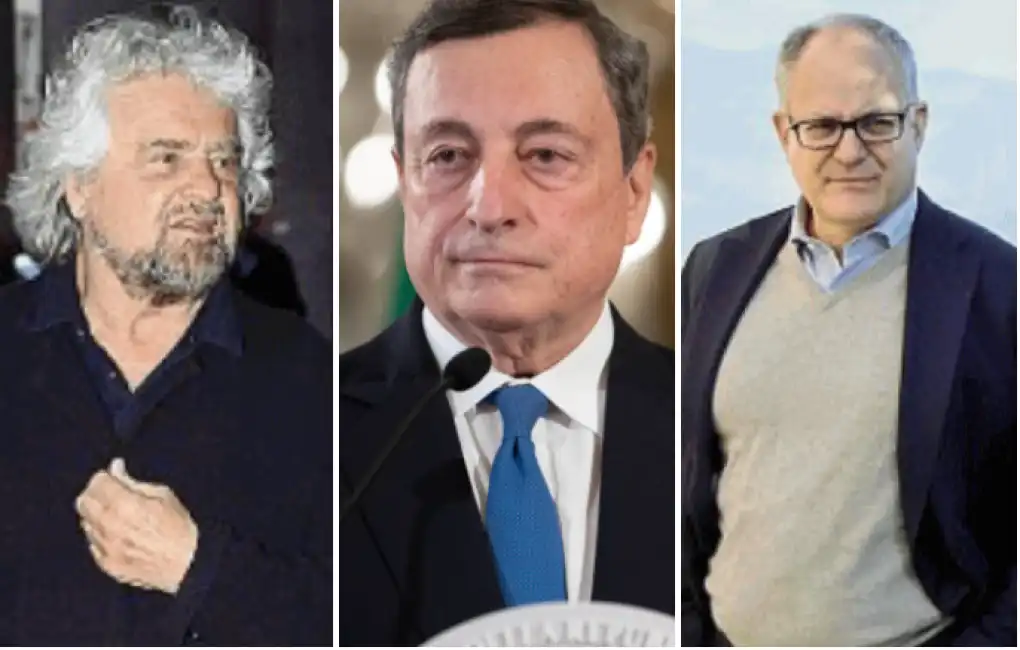 grillo draghi gualtieri