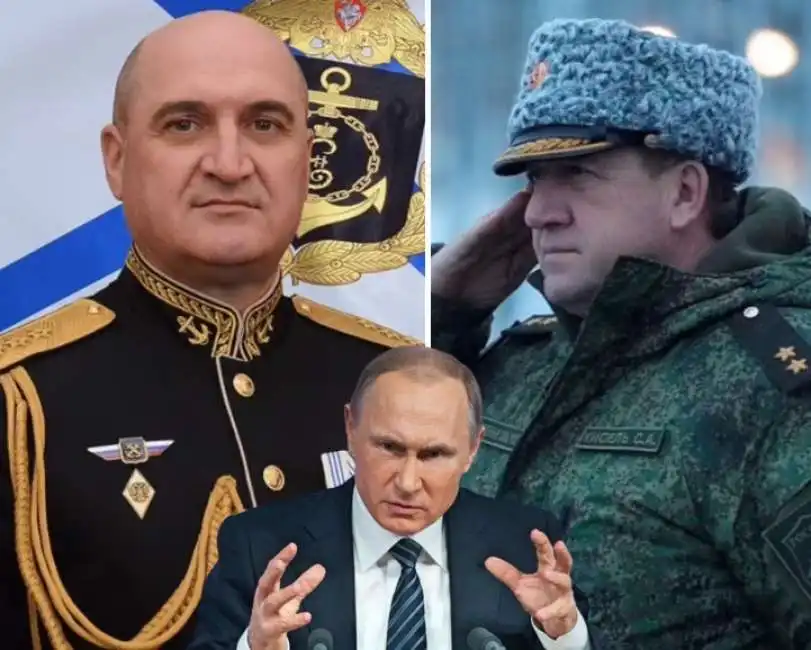 igor osipov sergej kisel generali russi generale russo vladimir putin 