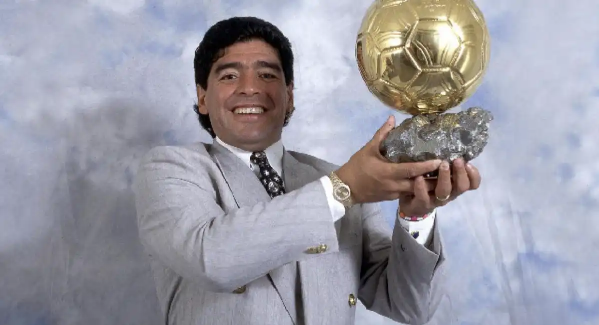 il pallone d oro di maradona