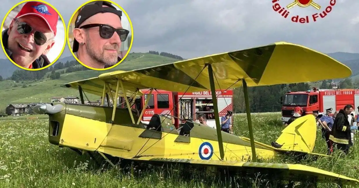 il tiger moth dove viaggiavano renato fornaciari e marco vignoni 