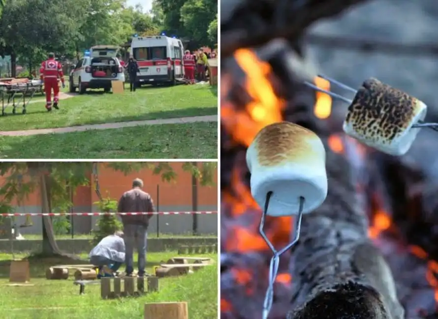 incendio alla scuola dell infanzia di osio sopra 