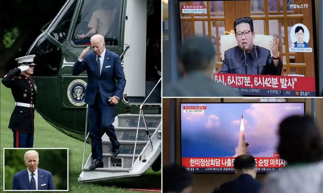 joe biden corea del nord missile missili kim jong un