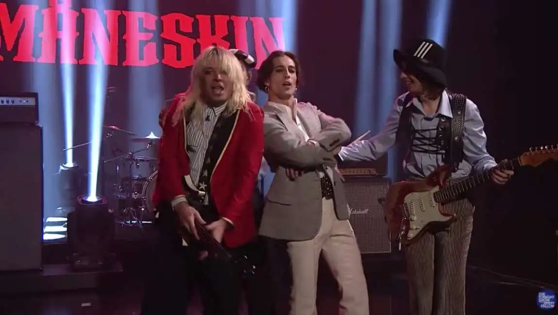 maneskin jimmy fallon 