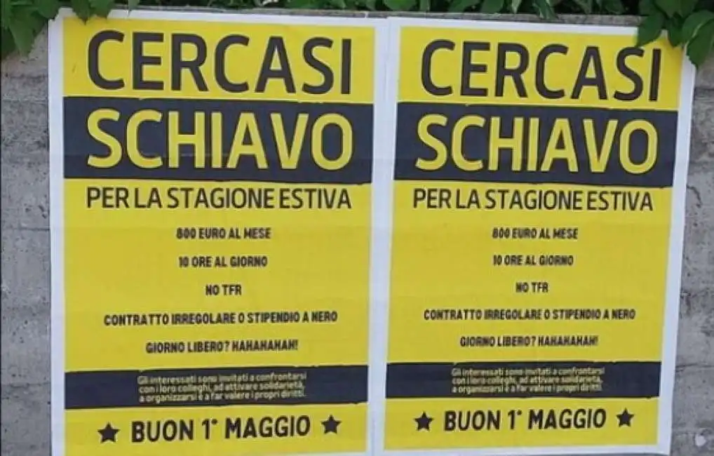 manifesti provocatori a lipari