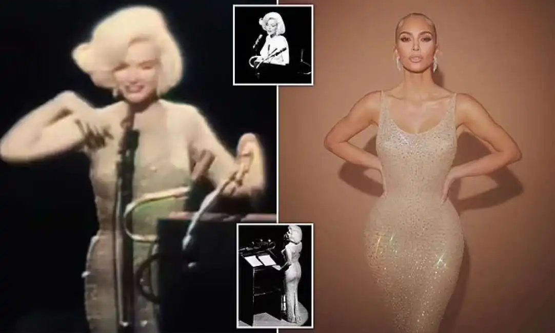 marilyn monroe kim kardashian