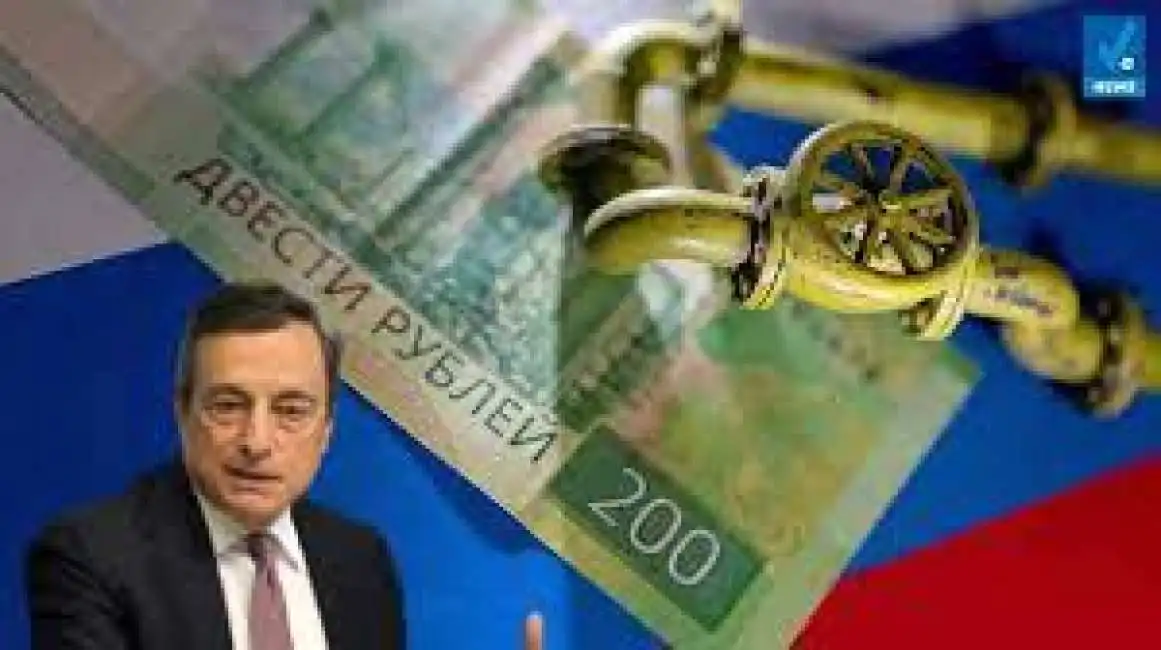 mario draghi gas rubli 