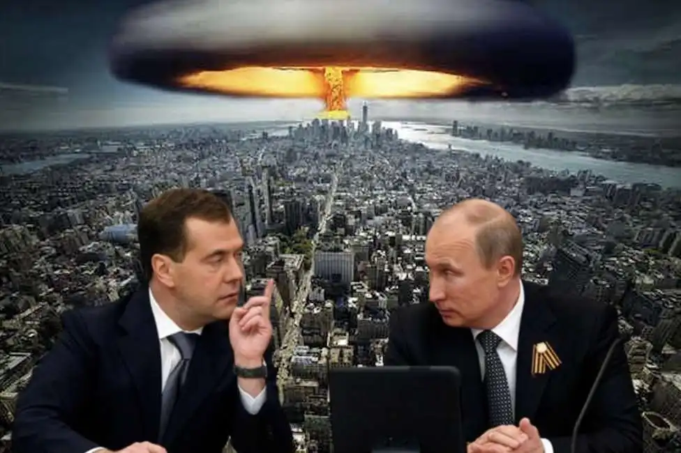 nucleare dmitry medvedev vladimir putin bomba guerra 