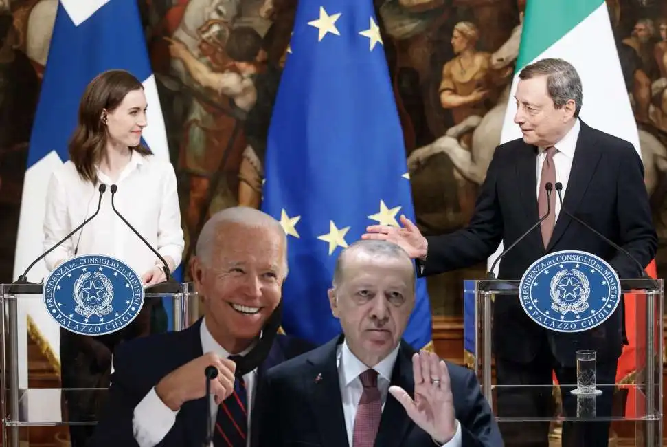 sanna marin mario draghi joe biden recep tayyip erdogan