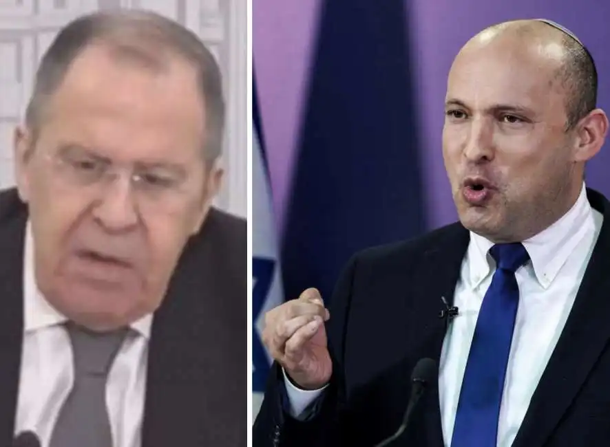 sergei lavrov naftali bennett