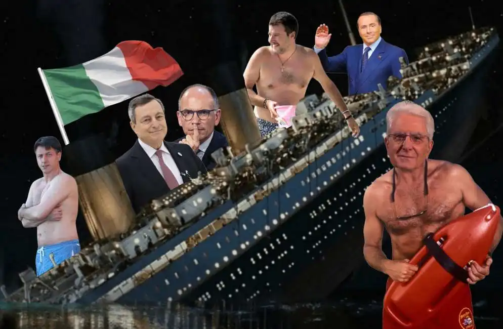 sergio mattarella mario draghi matteo salvini silvio berlusconi giuseppe conte enrico letta 