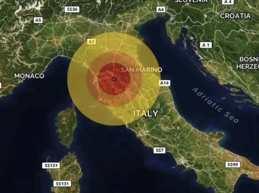 terremoto firenze 