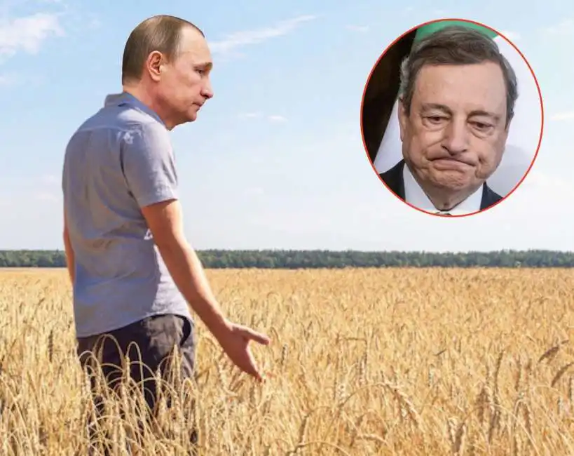 vladimir putin mario draghi grano 