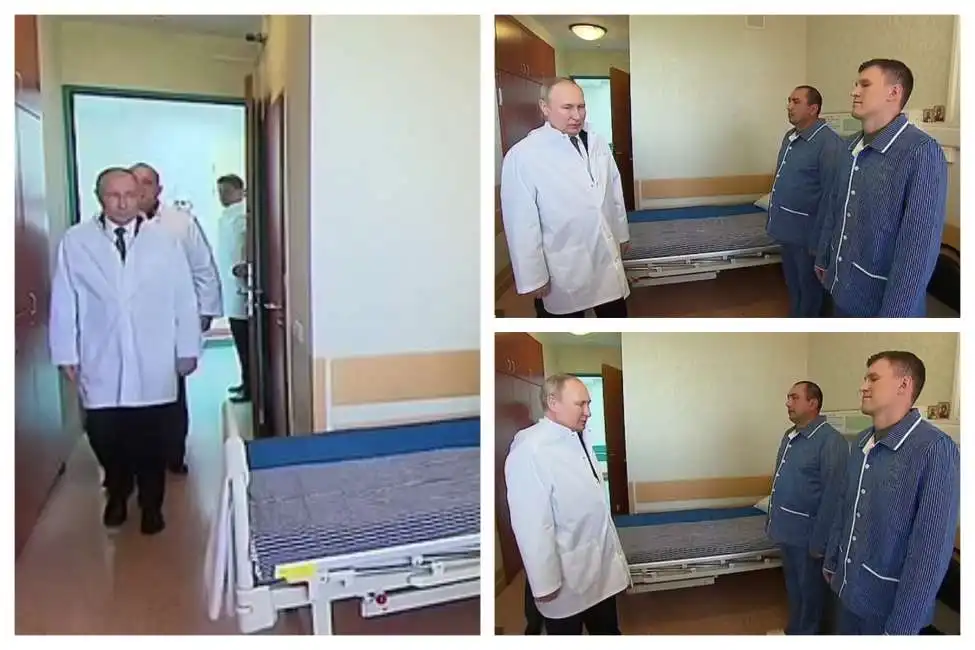 vladimir putin ospedale mosca