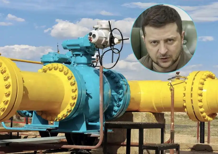 volodymyr zelensky ucraina gas