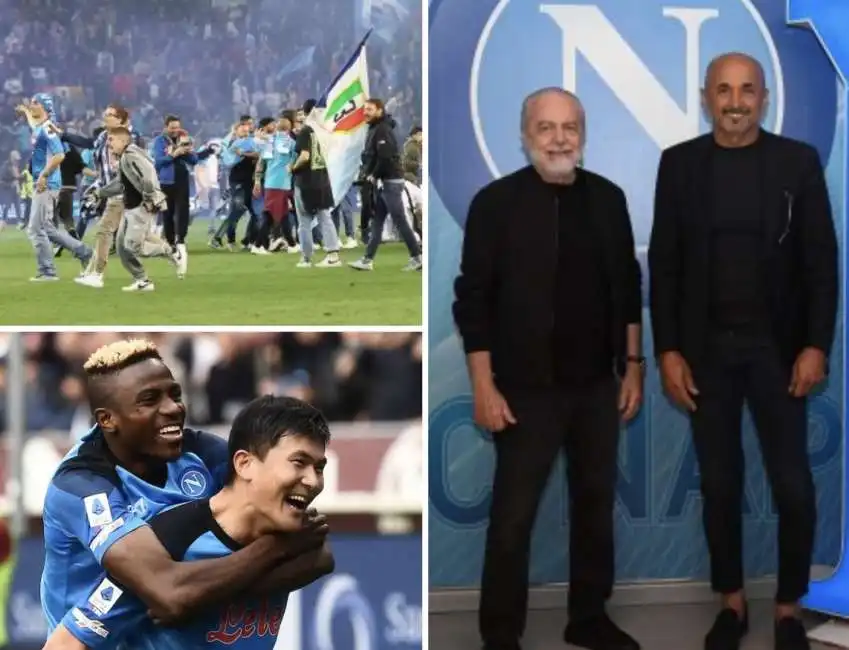 aurelio de laurentiis luciano spalletti scudetto napoli 