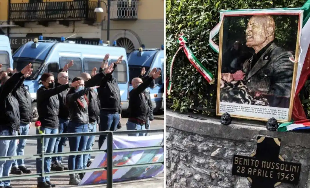 benito mussolini fascismo commemorazione dongo