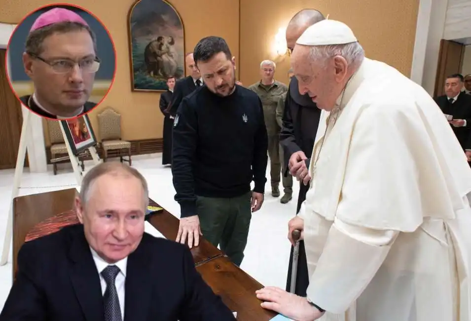 bergoglio papa francesco zelensky putin visvaldas kulbokas