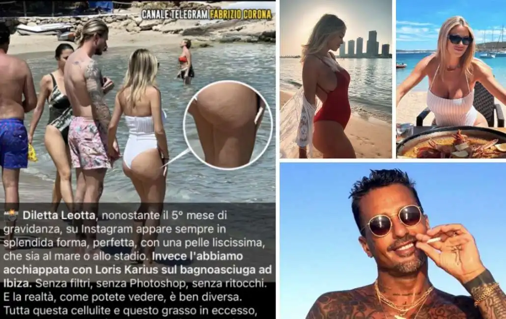 fabrizio corona diletta leotta cellulite