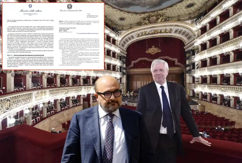 gennaro sangiuliano stephane lissner teatro san carlo di napoli 