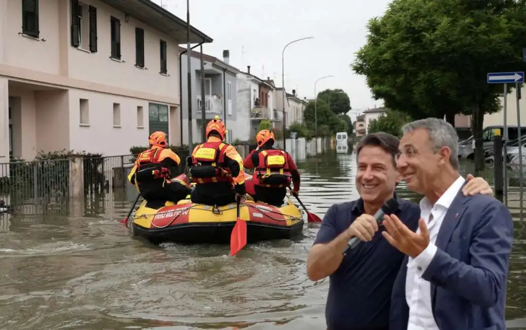 giuseppe conte sergio costa maltempo alluvione emilia romagna 