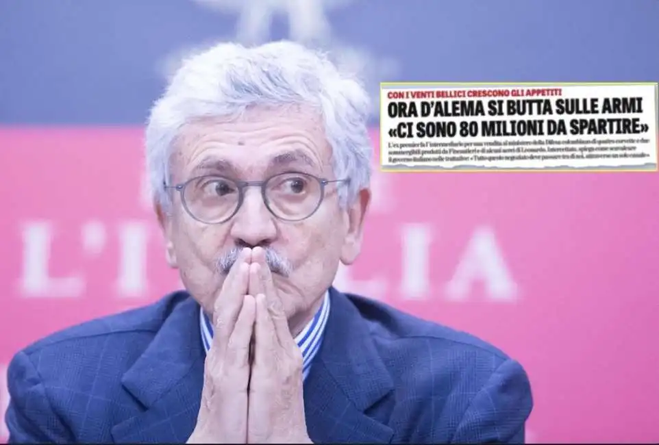 massimo d'alema d alema armi colombia la verita 