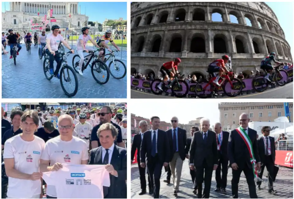 mattarella gualtieri giro d'italia roma