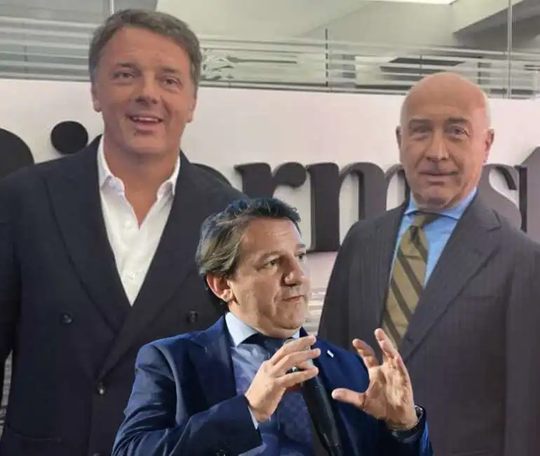 matteo renzi alfredo romeo pasquale tridico 