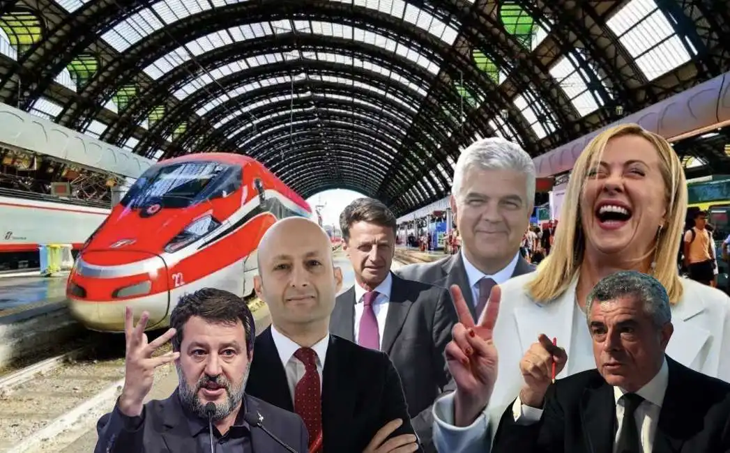 matteo salvini gianpiero strisciuglio luigi corradi ferraris giorgia meloni mauro moretti 