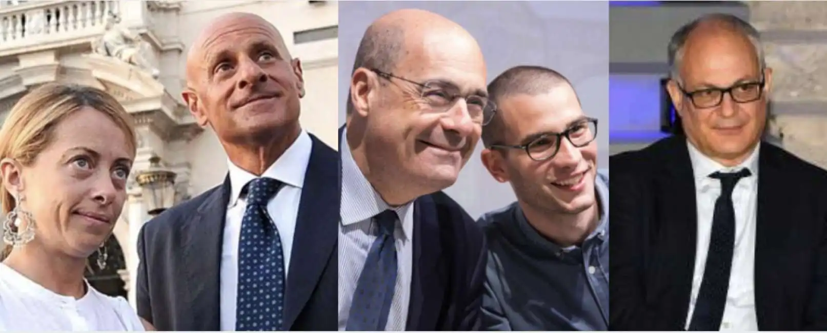 meloni rampelli carocci gualtieri zingaretti