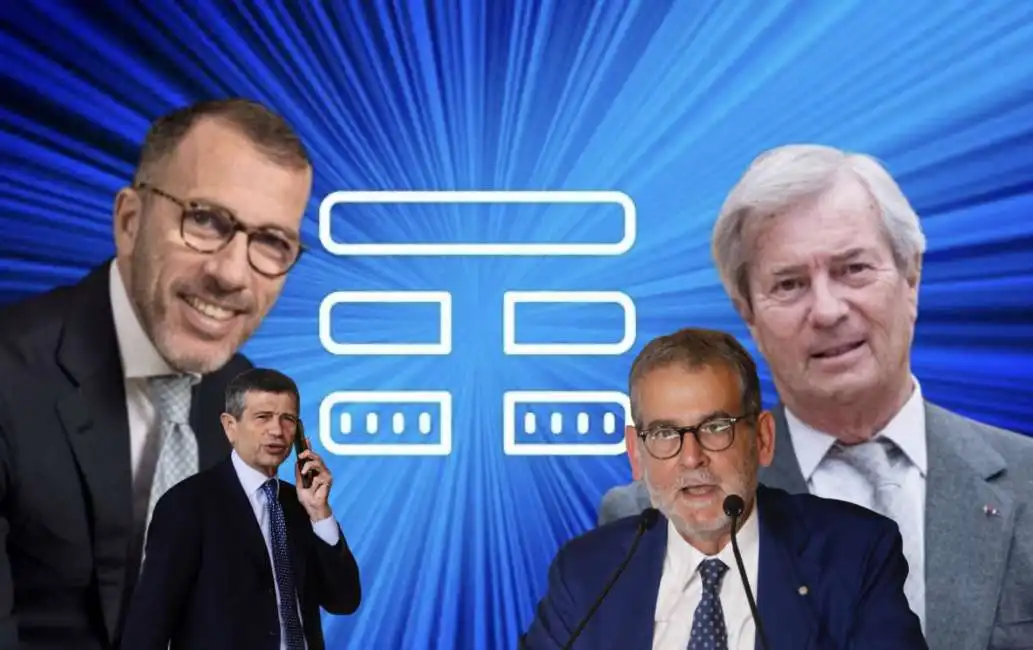 pietro labriola vincent bollore luciano carta vivendi tim maurizio lupi