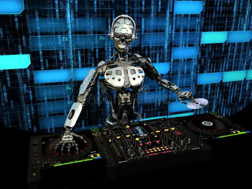 robot musica dj intelligenza artificiale 