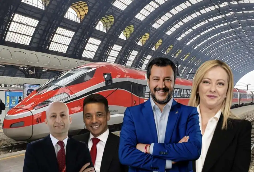 strisciuglio stefano siragusa matteo salvini giorgia meloni ferrovie 