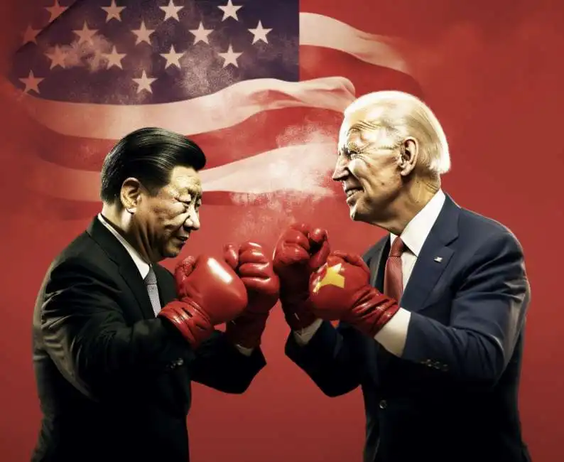 xi jinping joe biden guerra usa cina 