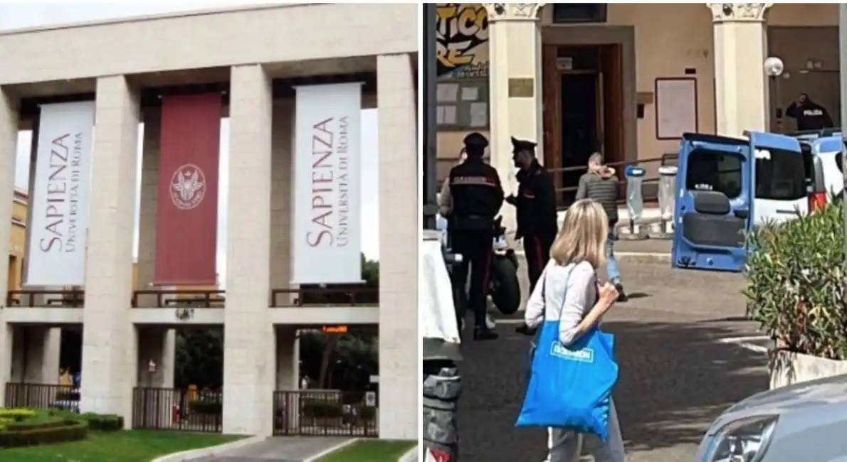 allarme bomba sede sociologia universita la sapienza