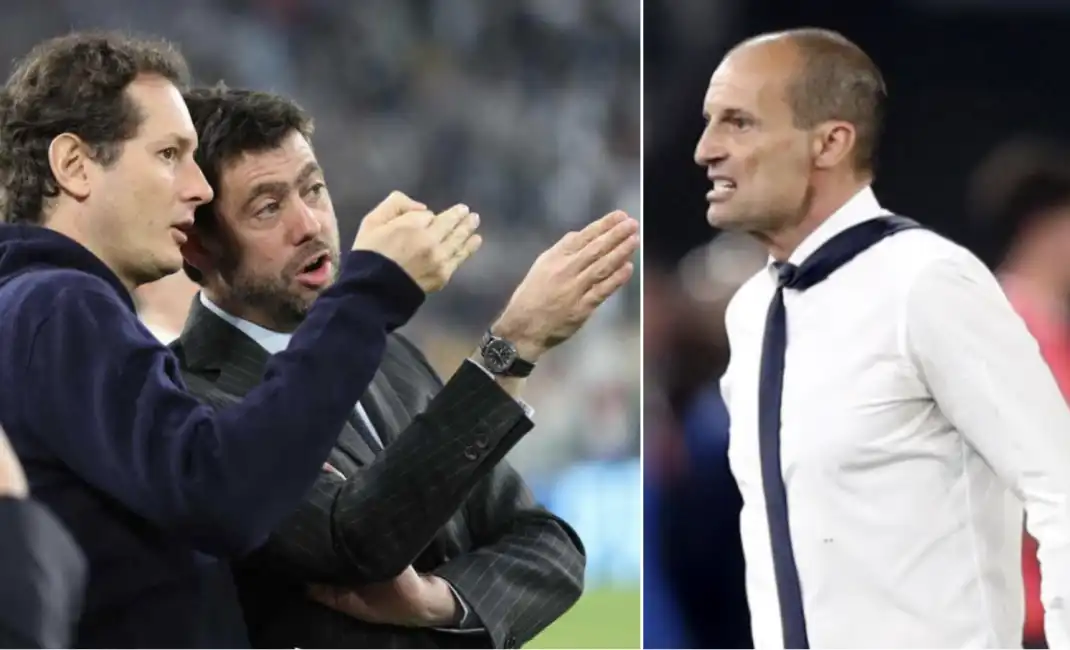 andrea agnelli massimiliano allegri john elkann