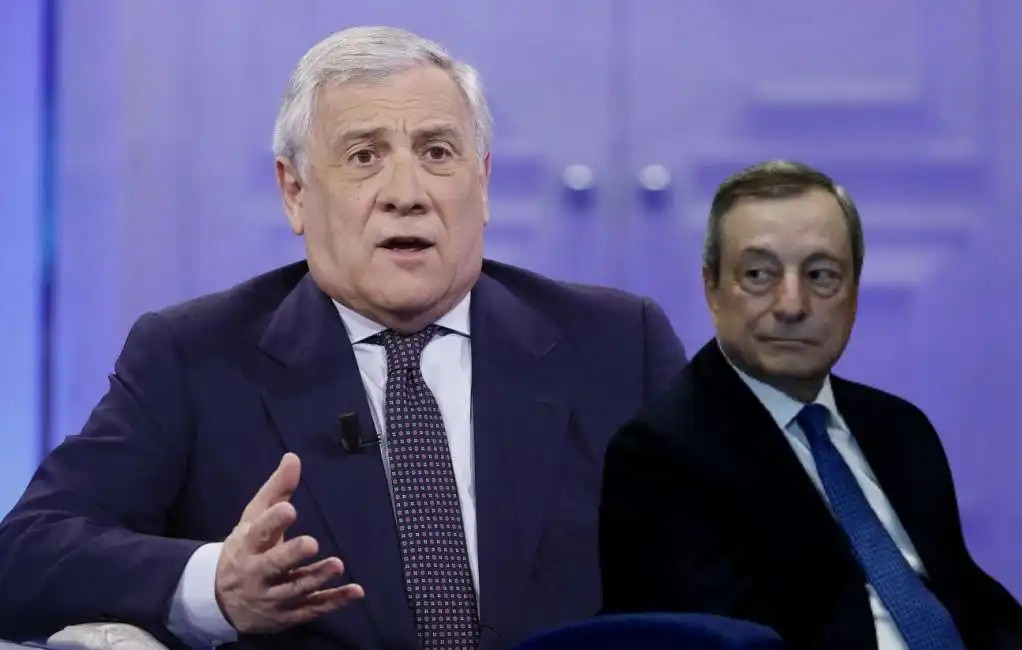 antonio tajani mario draghi 