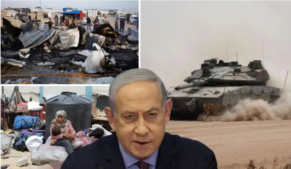 benjamin netanyahu rafah striscia di gaza israele